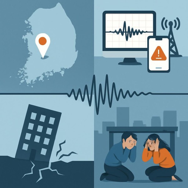 한국 지진, 감지에서 행동까지: 관측·조기경보의 진화와 사회적 복원력